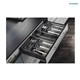Khay chia dao muỗng nĩa bằng Inox GRANDX